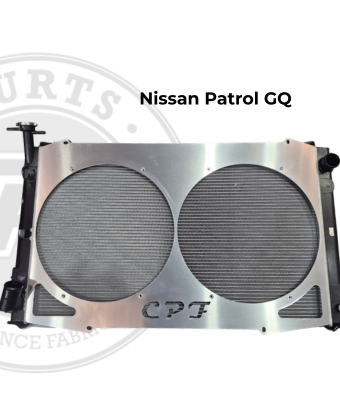 Nissan Patrol GQ Aluminium Twin Fan Shroud