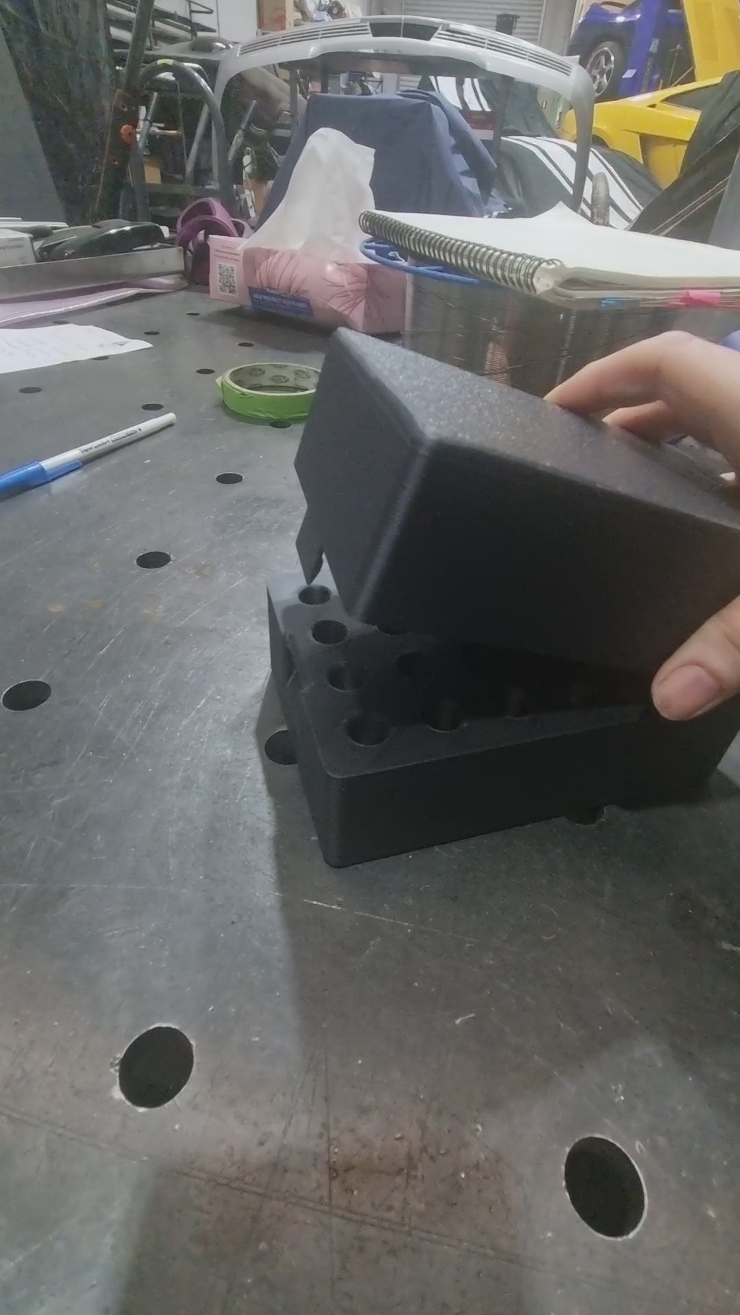 Spark plug holders
